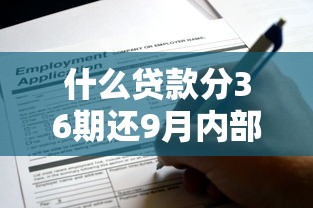 什么贷款分36期还9月内部审批攻略！整合这5个借款分36期还的口子