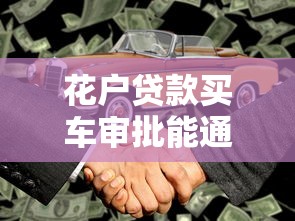 花户贷款买车审批能通过吗