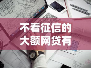 不看征信的大额网贷有哪些