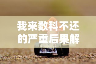我来数科不还的严重后果解析