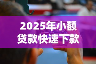 2025年小额贷款快速下款攻略