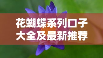 花蝴蝶系列口子大全及最新推荐