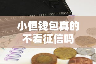 小恒钱包真的不看征信吗 小恒钱包真的不看征信吗