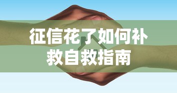 征信花了如何补救自救指南