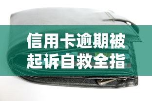 信用卡逾期被起诉自救全指南
