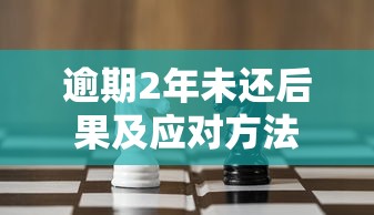 逾期2年未还后果及应对方法