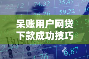 呆账用户网贷下款成功技巧指南