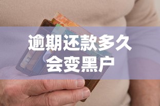 逾期还款多久会变黑户