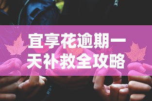 宜享花逾期一天补救全攻略