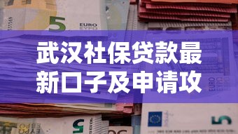 武汉社保贷款最新口子及申请攻略
