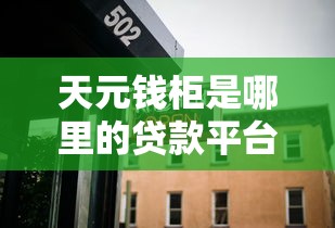 天元钱柜是哪里的贷款平台