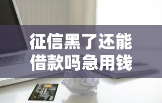 征信黑了还能借款吗急用钱必看