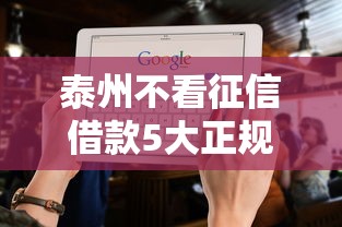 泰州不看征信借款5大正规渠道