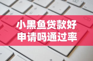 小黑鱼贷款好申请吗通过率高吗