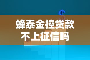 蜂泰金控贷款不上征信吗