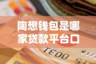 陶想钱包是哪家贷款平台口子