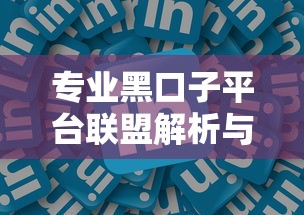 专业黑口子平台联盟解析与指南 专业黑口子平台联盟解析与指南