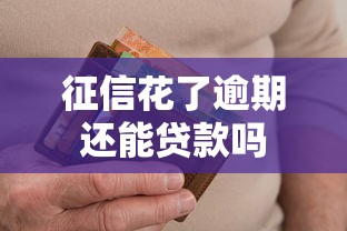 征信花了逾期还能贷款吗 征信花了逾期还能贷款吗