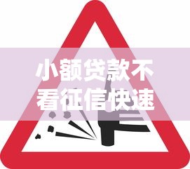 小额贷款不看征信快速放款攻略