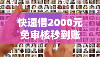 快速借2000元免审核秒到账