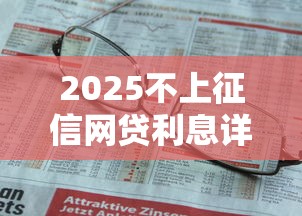 2025不上征信网贷利息详解