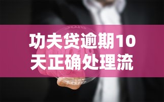 功夫贷逾期10天正确处理流程指南