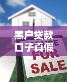 黑户贷款口子真假大揭秘