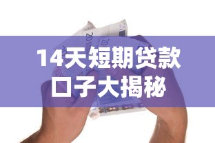 14天短期贷款口子大揭秘