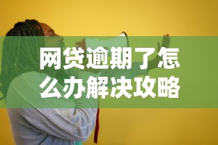 网贷逾期了怎么办解决攻略