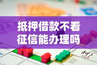 抵押借款不看征信能办理吗