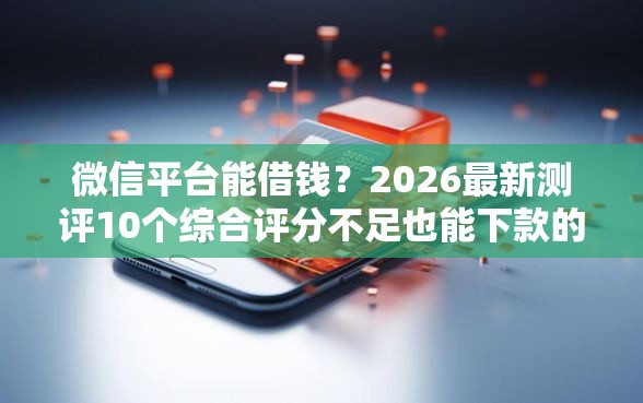 微信平台能借钱？2026最新测评10个综合评分不足也能下款的网贷