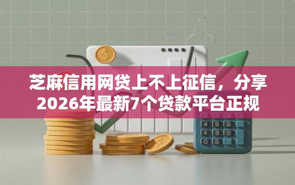 芝麻信用网贷上不上征信，分享2026年最新7个贷款平台正规