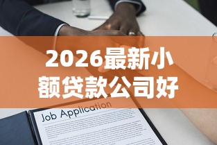 2026最新小额贷款公司好下款，总结十个2025年哪些借款平台不查征信大数据！
