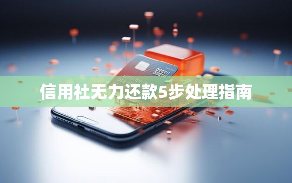 信用社无力还款5步处理指南 信用社无力还款5步处理指南