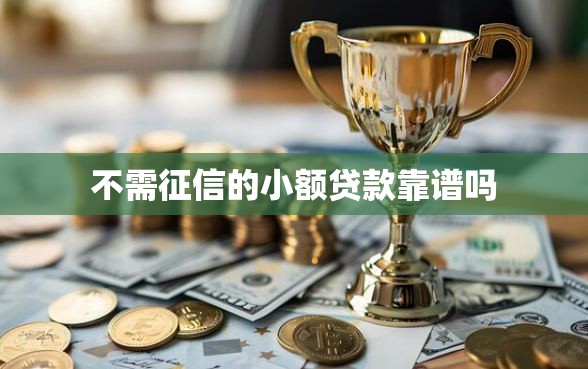 不需征信的小额贷款靠谱吗