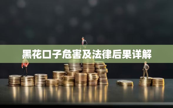 黑花口子危害及法律后果详解