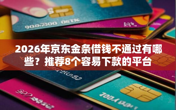 2026年京东金条借钱不通过有哪些？推荐8个容易下款的平台