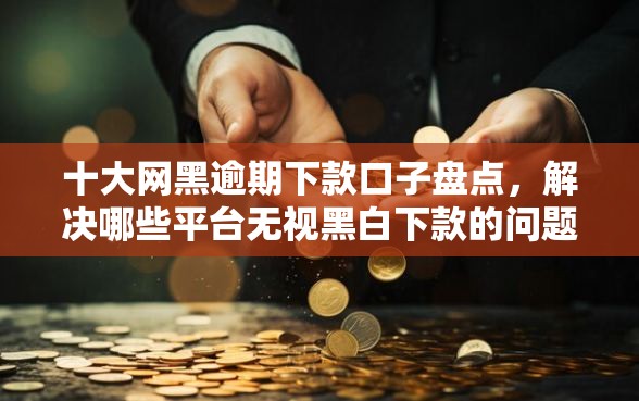 十大网黑逾期下款口子盘点，解决哪些平台无视黑白下款的问题