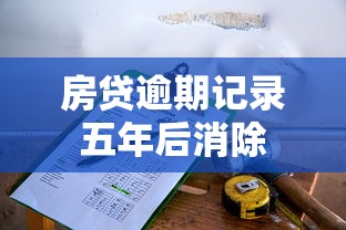 房贷逾期记录五年后消除