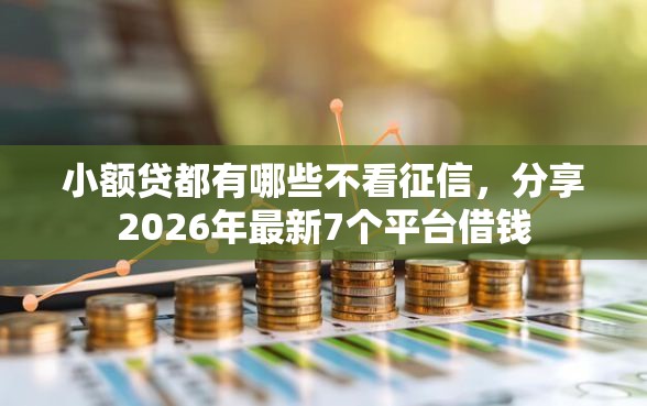 小额贷都有哪些不看征信，分享2026年最新7个平台借钱