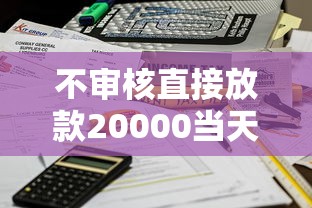 不审核直接放款20000当天到账