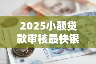 2025小额贷款审核最快银行排名