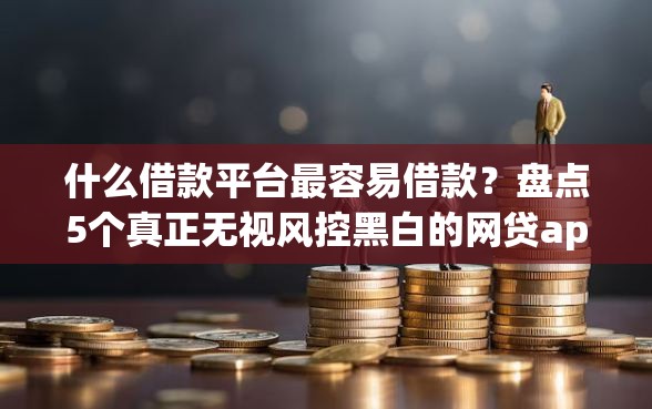 什么借款平台最容易借款?盘点5个真正无视风控黑白的网贷app给你参考 什么借款平台最容易借款?盘点5个真正无视风控黑白的网贷app给你参考