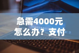 急需4000元怎么办？支付宝里的备用金上征信吗试试这7个无门槛平台