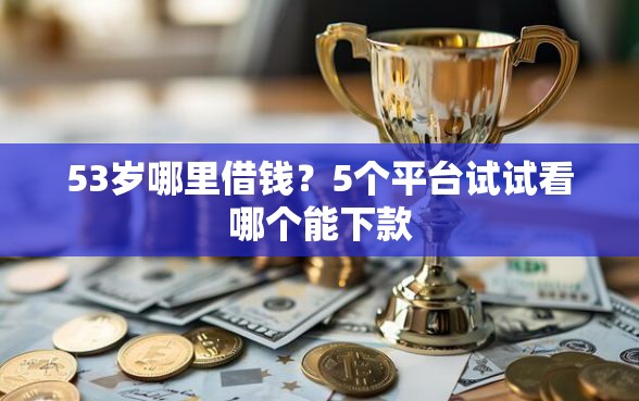 53岁哪里借钱?5个平台试试看哪个能下款 53岁哪里借钱?5个平台试试看哪个能下款