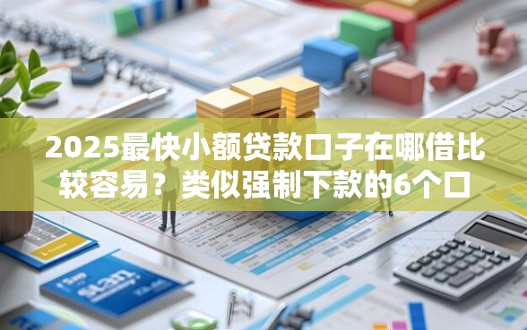 2025最快小额贷款口子在哪借比较容易？类似强制下款的6个口子参考