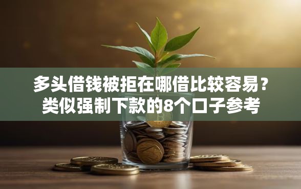 多头借钱被拒在哪借比较容易？类似强制下款的8个口子参考