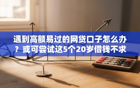 遇到高额易过的网贷口子怎么办？或可尝试这5个20岁借钱不求征信速借平台