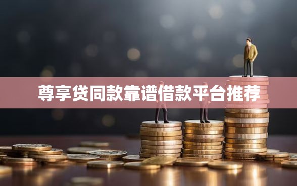 尊享贷同款靠谱借款平台推荐