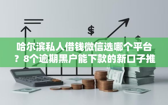 哈尔滨私人借钱微信选哪个平台？8个逾期黑户能下款的新口子推荐